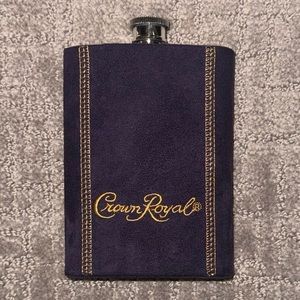 Crown Royal Flask w/ Removable Velvet Cover